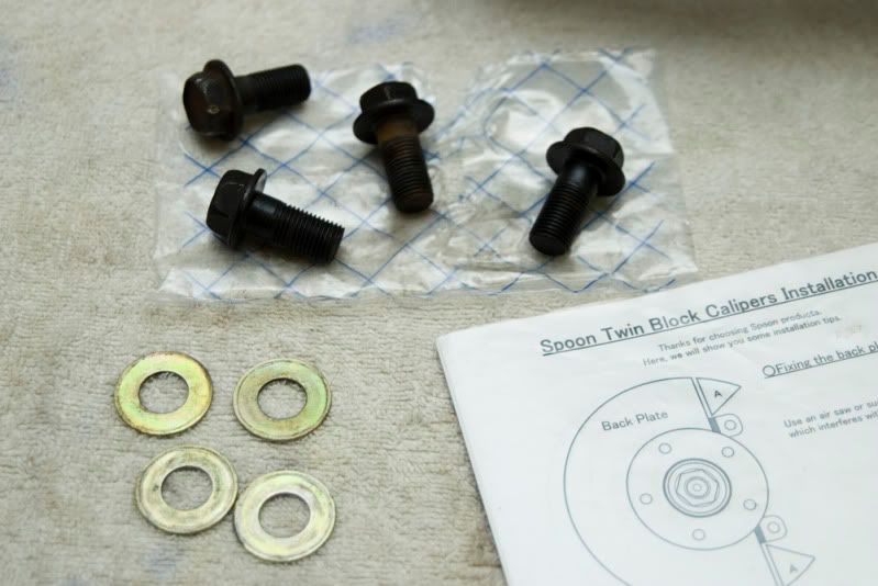 Spoon Sports Twinblock Calipers DC2/EK9 Honda / Acura K20a K24a